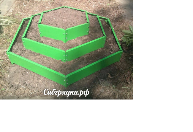 Клумба "Альпийская горка" в Красноярске Клумба "Альпийская горка" в Красноярске