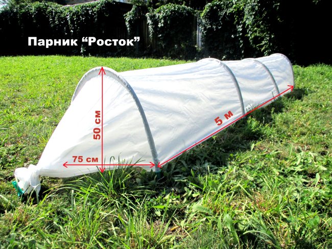 Парник Росток 4х0,5х0,75 м в Красноярске